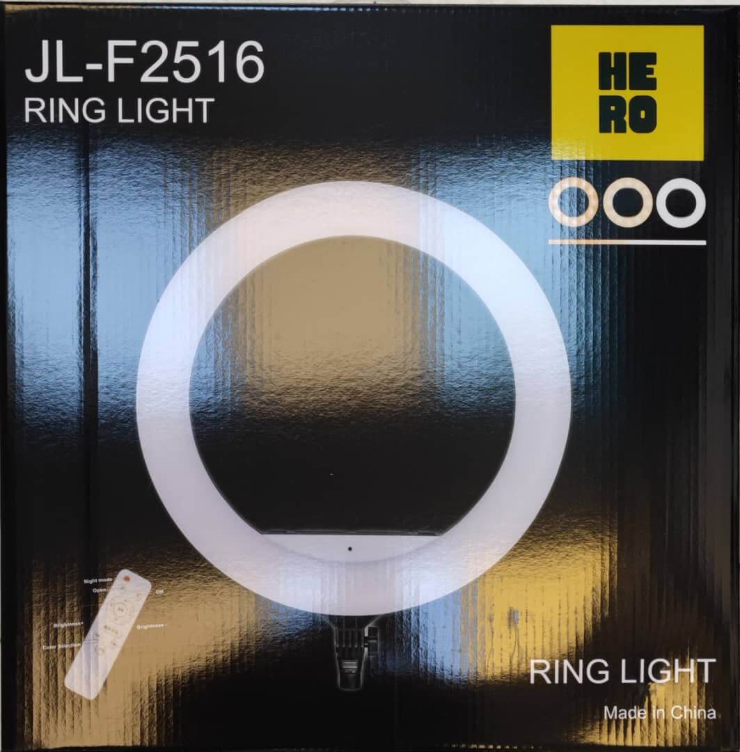 رینگ لایت 2516 هیرو Ring Light JL-2516 (45 سانتیمتر 70 وات) – بوکه لند