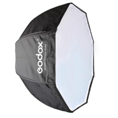 اکتا باکس چتری 120 سانتی متر گودگس GODOX 120CM PORTABLE OCTA UMBRELLA SOFTBOX FOR SPEEDLIGHT