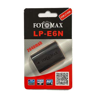 باتری دوربین کانن Fotomax LP-E6N 2040mAh