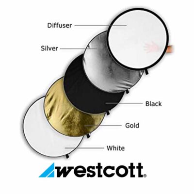 رفلکتور عکاسی 80 سانتی متری 5 کاره وسکات Westcott reflector 80cm