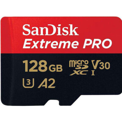کارت حافظه میکرو اس دی سن دیسک Sandisk micro SD 128GB 200MB/s A2