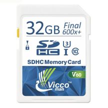 کارت حافظه 600X U3 ویکومن viccoman 32GB 90mb/s