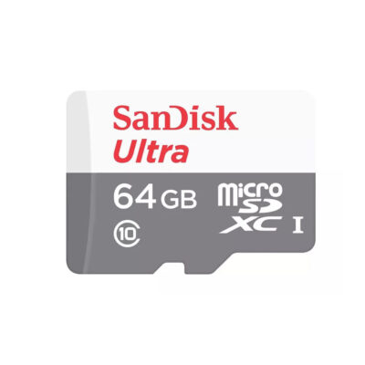 کارت حافظه میکرو اس دی سندیسک Sandisk ultra Micro SDxc 64 GB 80 MB/S 533X