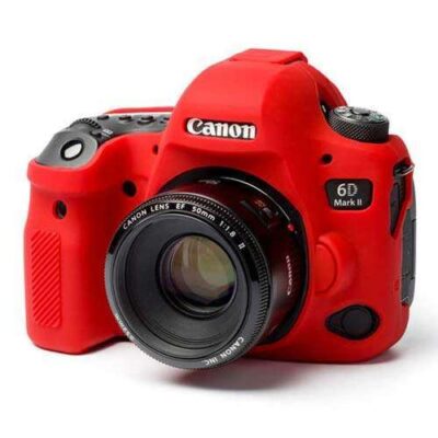کاور دوربین ژله ای قرمز EOS 6D Mark II